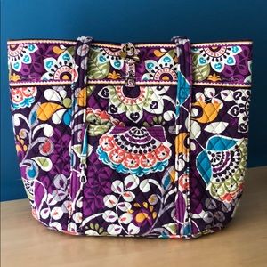 Vera Bradley Large Tote - Plum Crazy